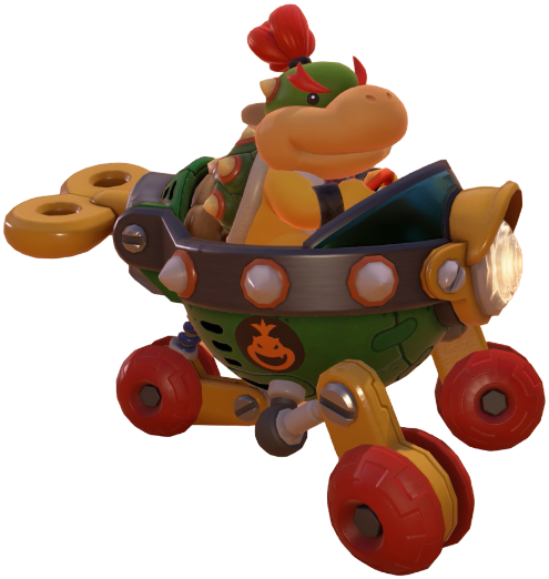 Transparent Bowser Jr. Default Costume Render 6