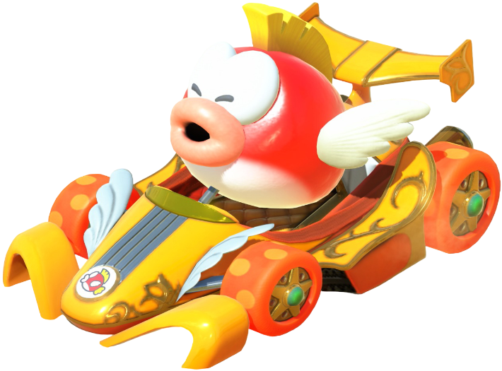 Transparent Cheep Cheep Default Costume Render 1