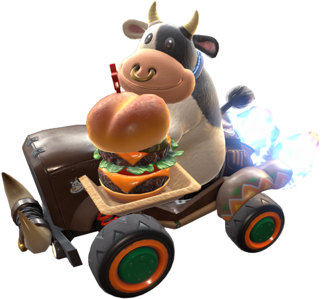 Transparent Cow Default Costume Render 2