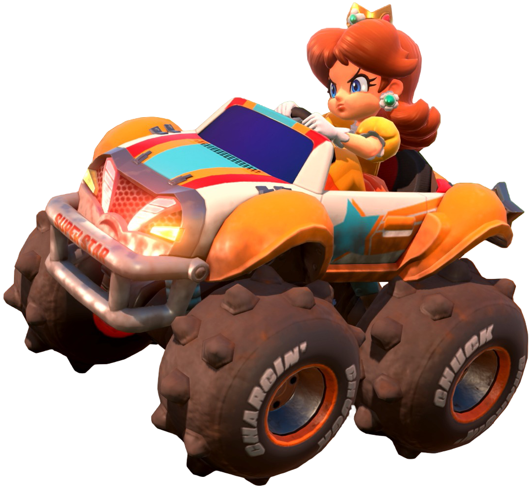 Transparent Daisy Default Costume Render 2