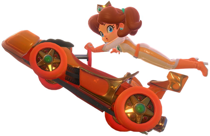 Transparent Daisy Aero Costume Render 1