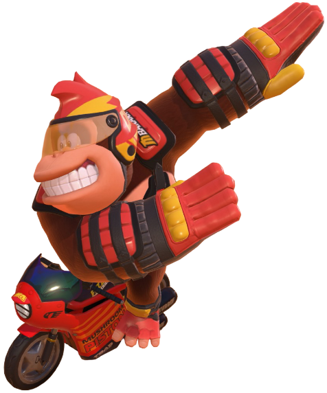 Transparent Donkey Kong All-Terrain Costume Render 6