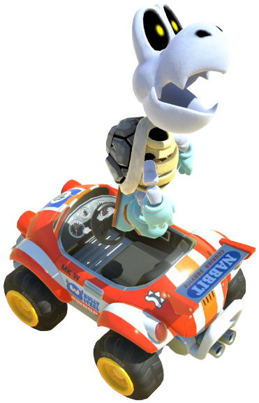 Transparent Dry Bones Default Costume Render 1