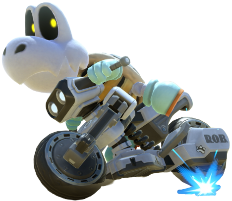 Transparent Dry Bones Default Costume Render 6