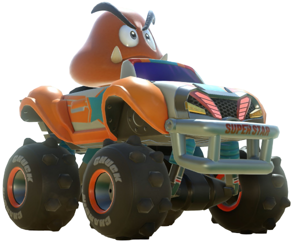 Transparent Goomba Default Costume Render 1