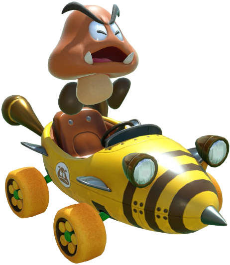 Transparent Goomba Default Costume Render 2
