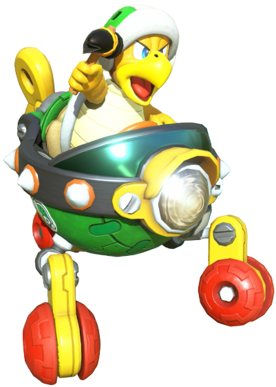 Transparent Hammer Bro Default Costume Render 6
