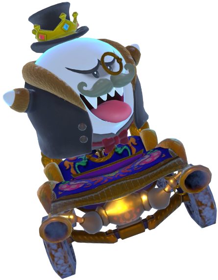 Transparent King Boo Aristocrat Costume Render 1