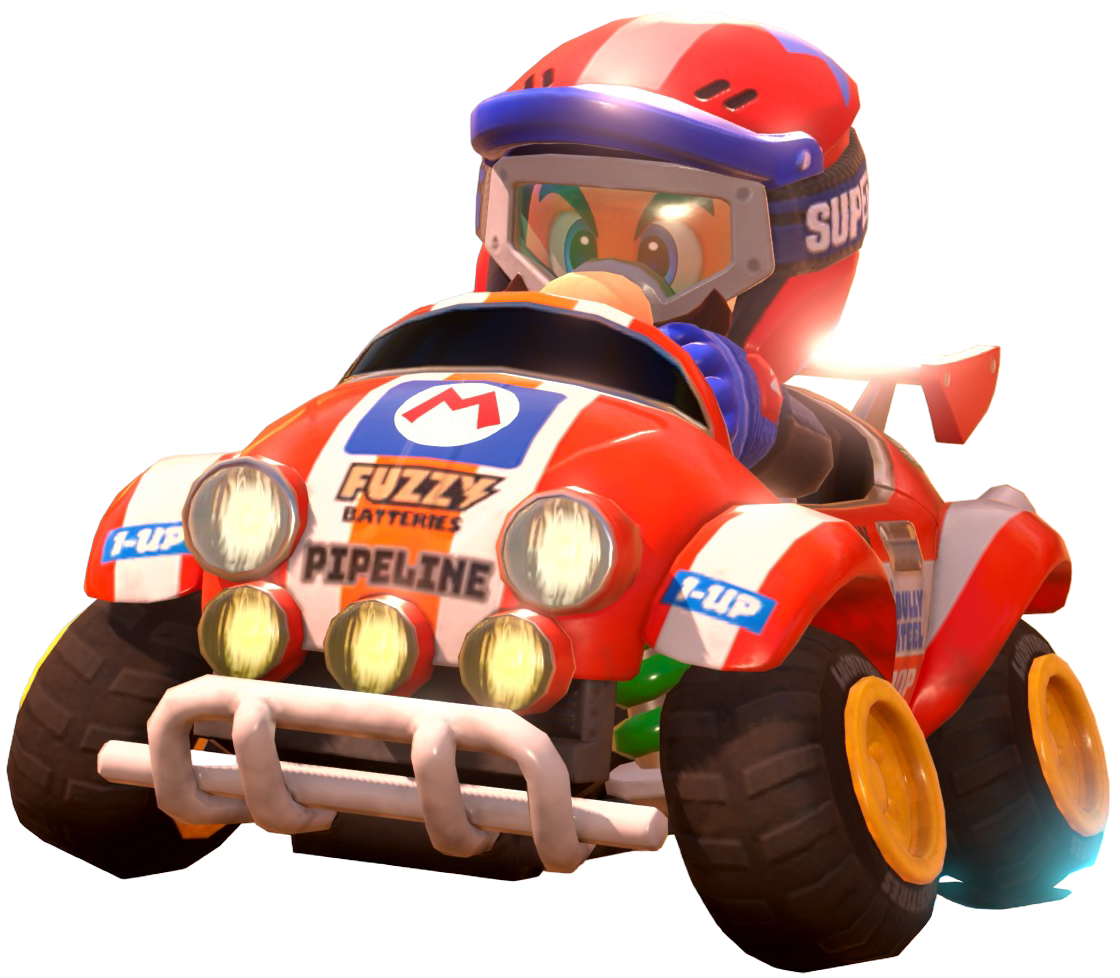 Transparent Mario All-Terrain Costume Render 1