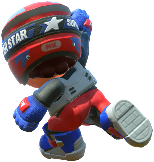 Transparent Mario All-Terrain Costume Render 13