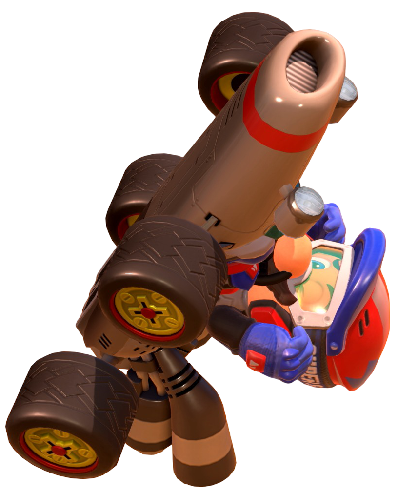 Transparent Mario All-Terrain Costume Render 2