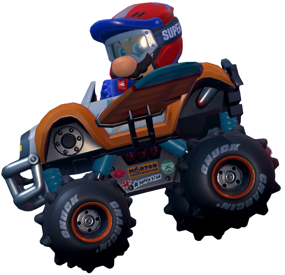 Transparent Mario All-Terrain Costume Render 5