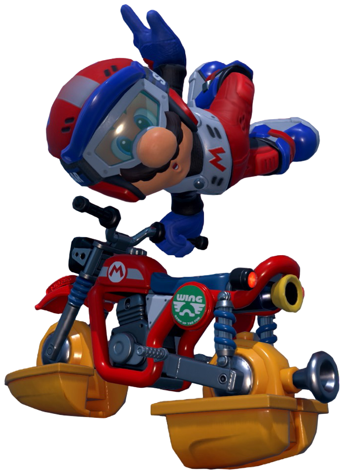 Transparent Mario All-Terrain Costume Render 6