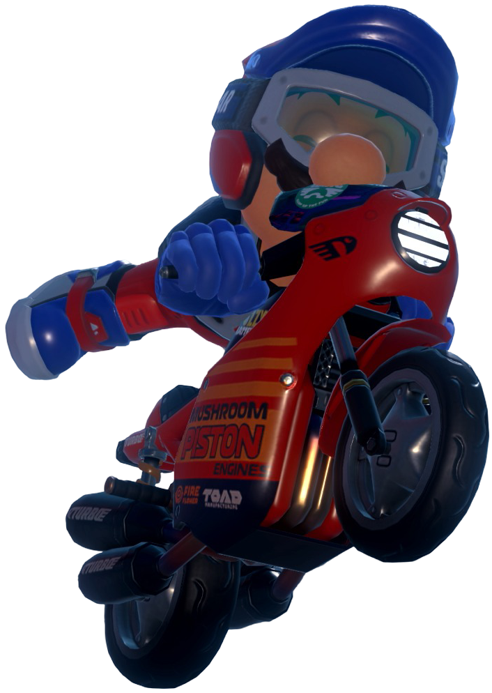 Transparent Mario All-Terrain Costume Render 7