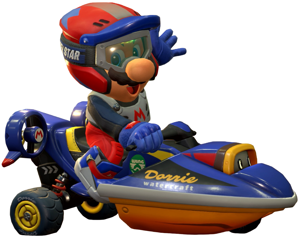 Transparent Mario All-Terrain Costume Render 8
