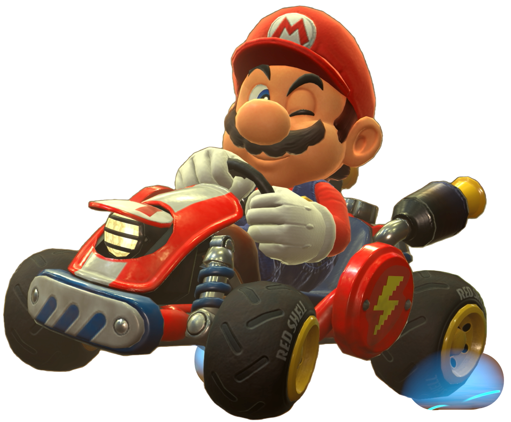 Transparent Mario Default Costume Render 1