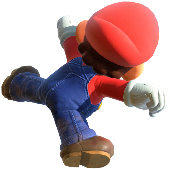 Transparent Mario Default Costume Render 15