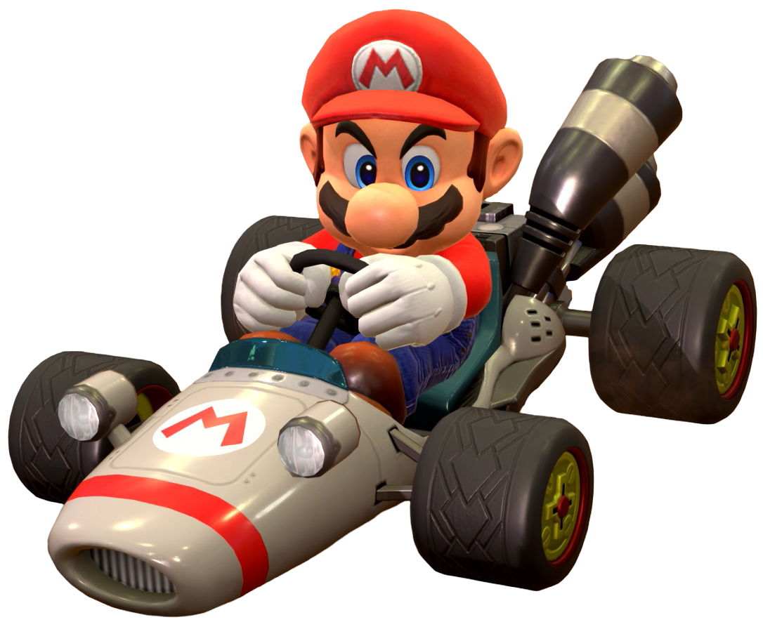 Transparent Mario Default Costume Render 2