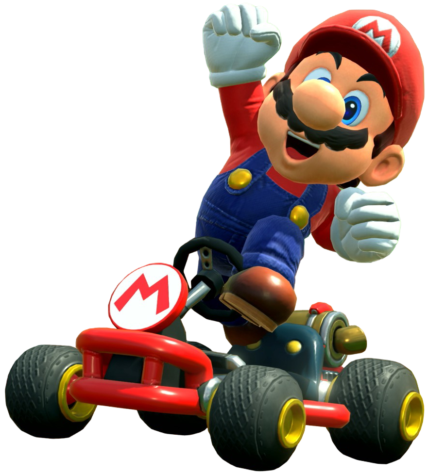Transparent Mario Default Costume Render 3