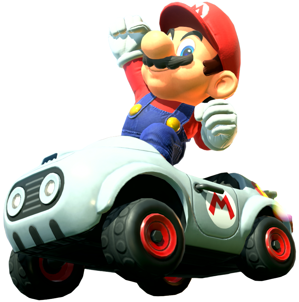 Transparent Mario Default Costume Render 4