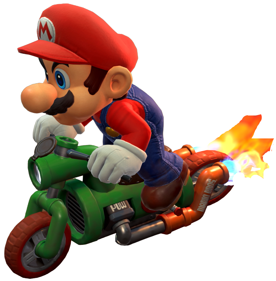 Transparent Mario Default Costume Render 7