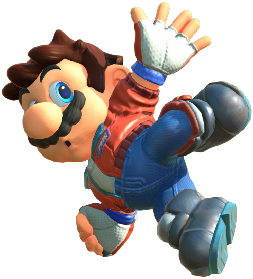 Transparent Mario Touring Costume Render 15