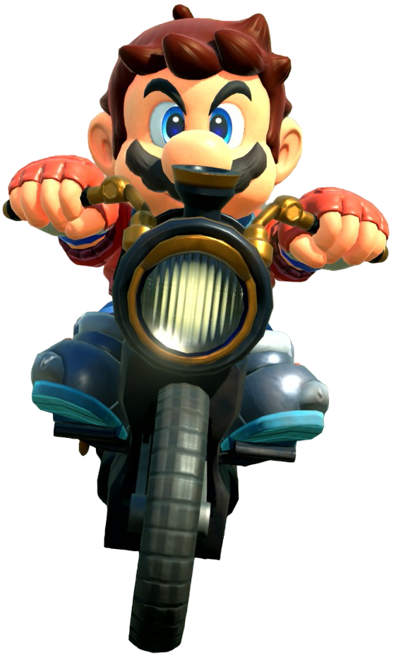 Transparent Mario Touring Costume Render 8