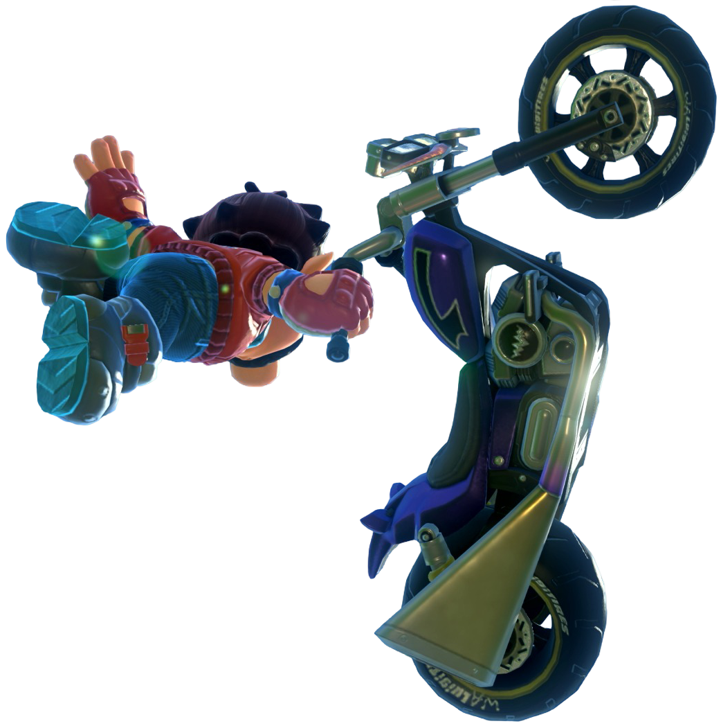 Transparent Mario Touring Costume Render 9