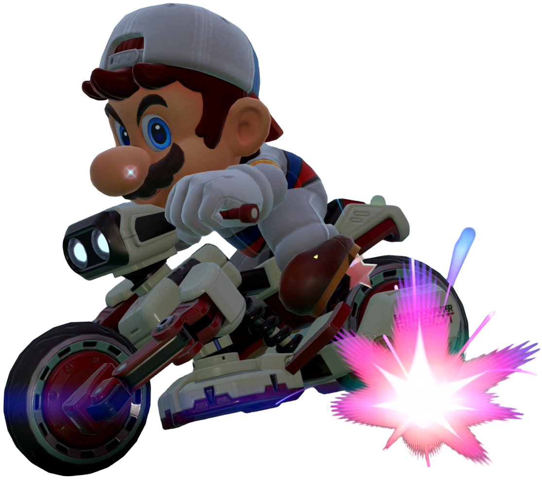 Transparent Mario Mechanic Costume Render 6