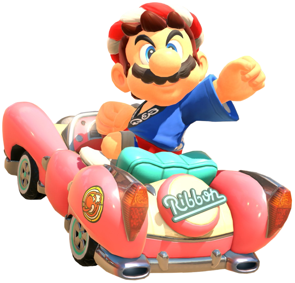 Transparent Mario Happi Costume Render 1
