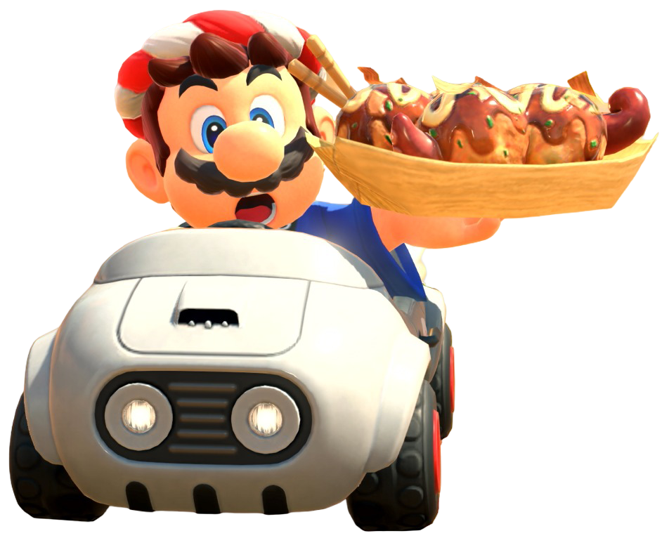 Transparent Mario Happi Costume Render 3