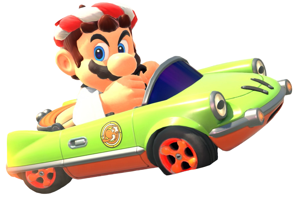 Transparent Mario Happi Costume Render 4