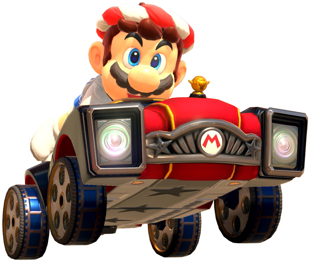 Transparent Mario Happi Costume Render 5