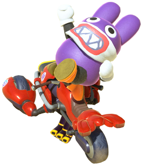 Transparent Nabbit Default Costume Render 6