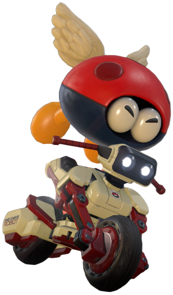 Transparent Para-Biddybud Default Costume Render 6