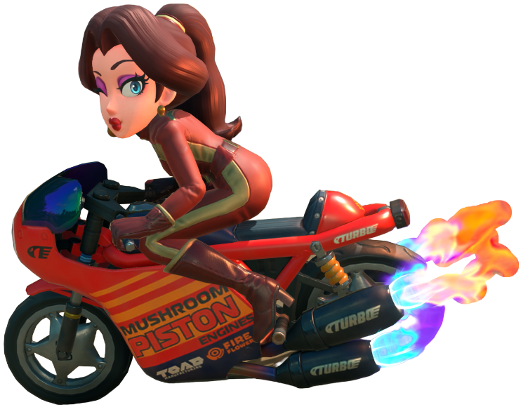 Transparent Pauline Aero Costume Render 6