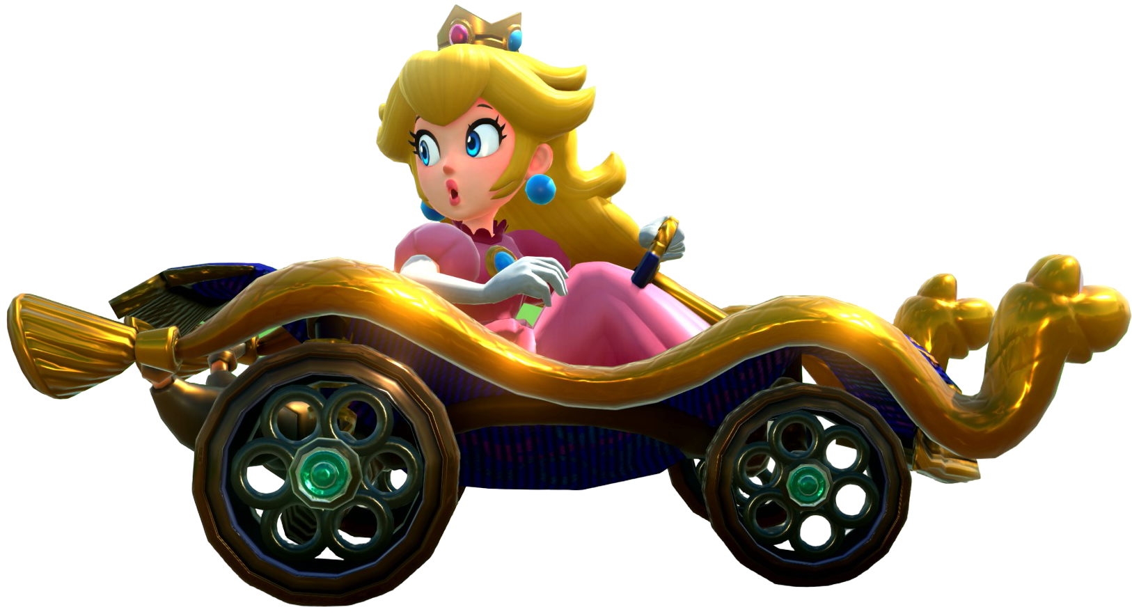 Transparent Peach Default Costume Render 4