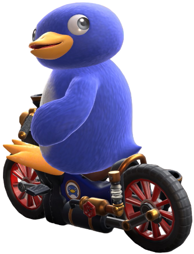 Transparent Penguin Default Costume Render 6