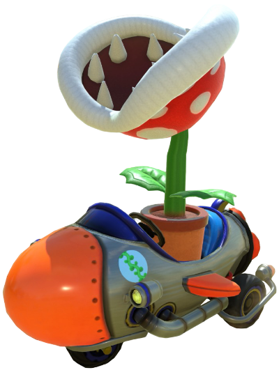 Transparent Piranha Plant Default Costume Render 7