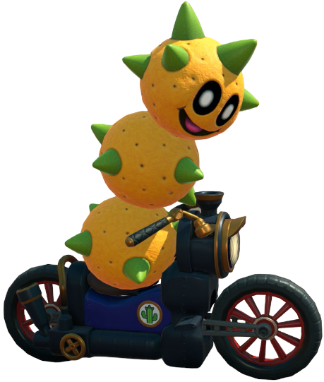 Transparent Pokey Default Costume Render 6