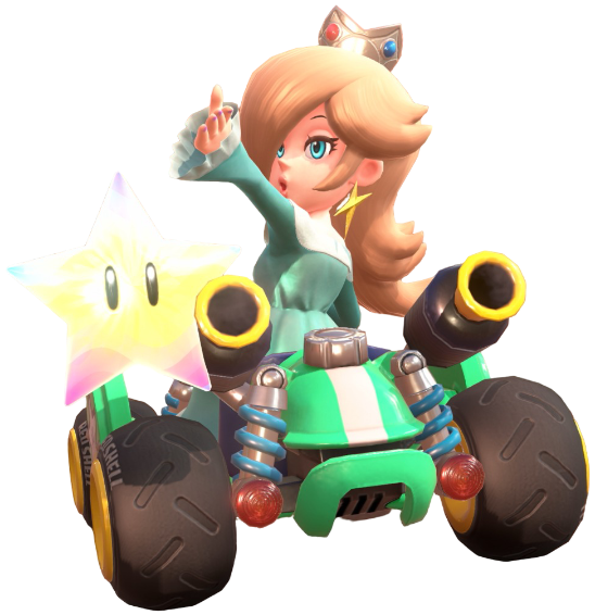 Transparent Rosalina Default Costume Render 1