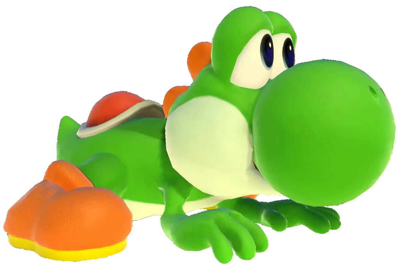 Yoshi Squatting